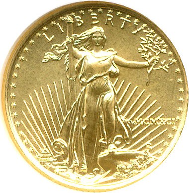 image for: 1991 $5 Gold Eagle NGC MS69 