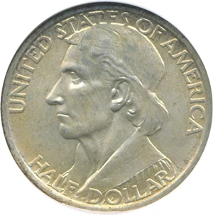 image for: 1936 50c Boone NGC/CAC MS65