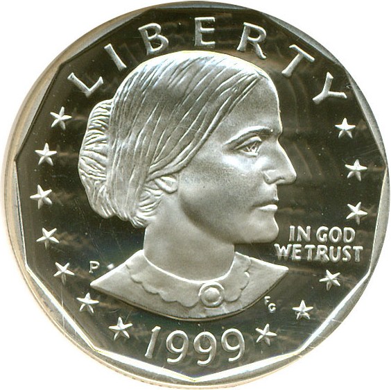 image for: 1999-P SBA$  NGC Proof 69 UCameo