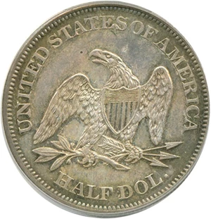image for: 1864 50c PCGS Proof 64