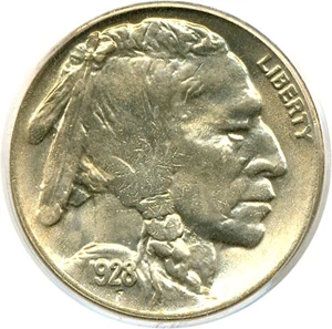 image for: 1928-D 5c PCGS MS65