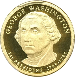 image for: 2007-S $1 George Washington PCGS Proof 69 DCameo