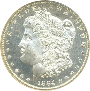 image for: 1884-O $1 NGC MS65 DMPL