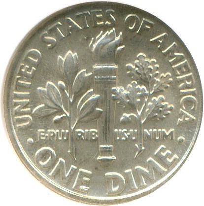 image for: 1996-W 10c  NGC MS67 FT