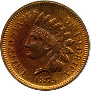 image for: 1879 1c PCGS MS64 RB
