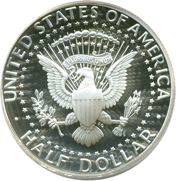 image for: 1997-S 50c Silver PCGS Proof 69 DCameo