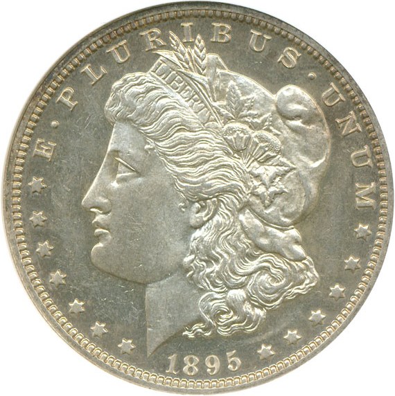 image for: 1895 $1  NGC Proof 63 Cameo