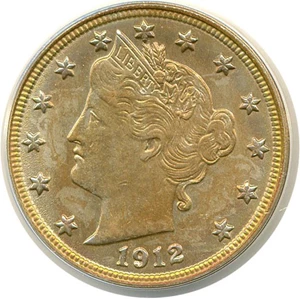 image for: 1912 5c ANACS MS62 *Color*