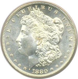 image for: 1880-S $1 PCGS MS66