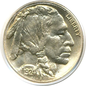 image for: 1924 5c PCGS MS65