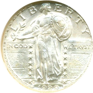 image for: 1929-S 25c NGC MS64 FH