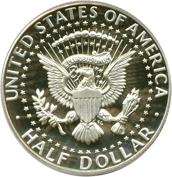 image for: 1986-S 50c  PCGS Proof 67 DCameo