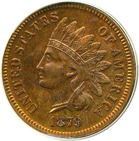 image for: 1879 1c  ANACS Proof 61 RB