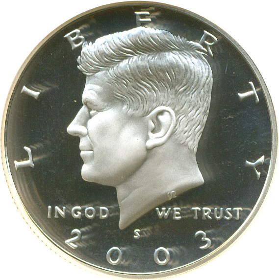 image for: 2003-S 50c Silver NGC Proof 69 UCameo