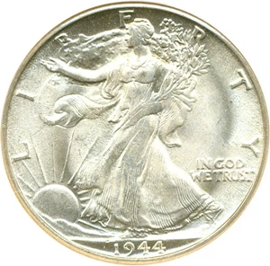 image for: 1944-S 50c NGC MS65