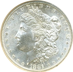 image for: 1881-S $1 NGC MS66