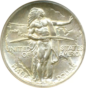 image for: 1936-S 50c Oregon NGC MS67