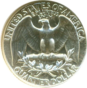 image for: 1960 25c NGC Proof 67