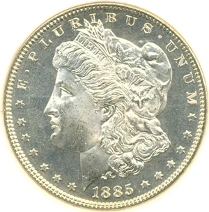 image for: 1885 $1 NGC MS65 DMPL