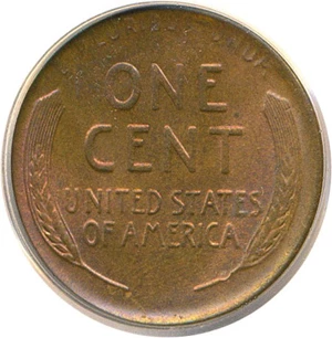 image for: 1921-S 1c PCGS MS65 BN