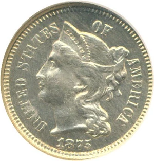 image for: 1875 3cN NGC Proof 65