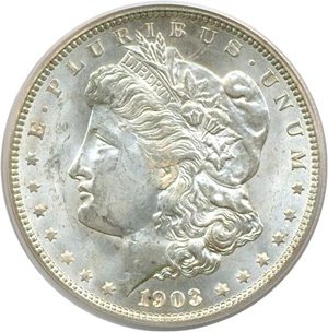 image for: 1903-O $1 PCGS MS63