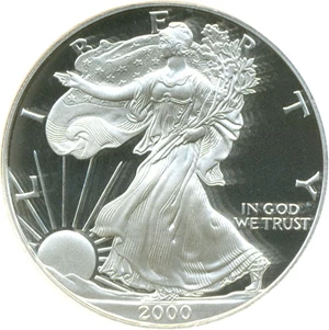 image for: 2000-P $1 Silver Eagle NGC Proof 69 UCameo