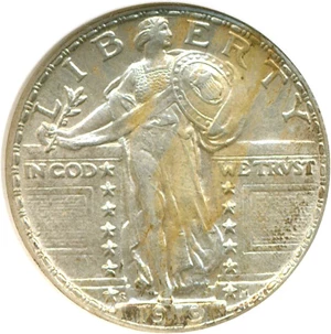 image for: 1919-S 25c NGC MS62 FH