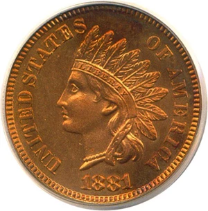 image for: 1881 1c PCGS Proof 65 RD