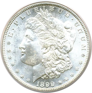 image for: 1899-S $1 PCGS MS65