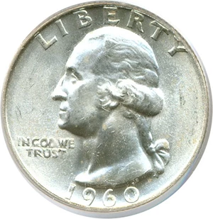 image for: 1960-D 25c PCGS MS65 ex: Omaha Bank Hoard
