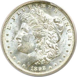 image for: 1892-O $1 PCGS MS63