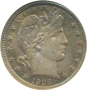 image for: 1908-S 50c NGC MS62