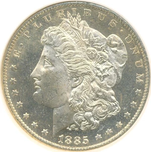 image for: 1885-O $1 NGC MS64 DMPL