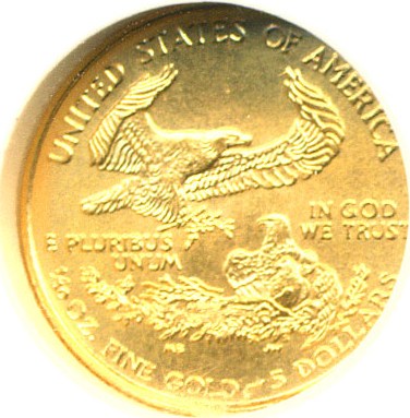 image for: 1996 $5 Gold Eagle NGC MS68 