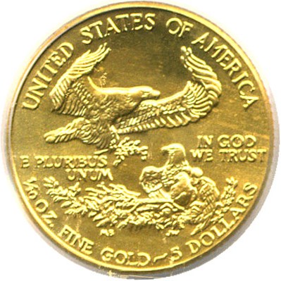image for: 1991 $5 Gold Eagle PCGS MS68 