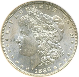 image for: 1886 $1 NGC MS64