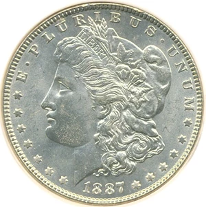 image for: 1887 $1 NGC MS63
