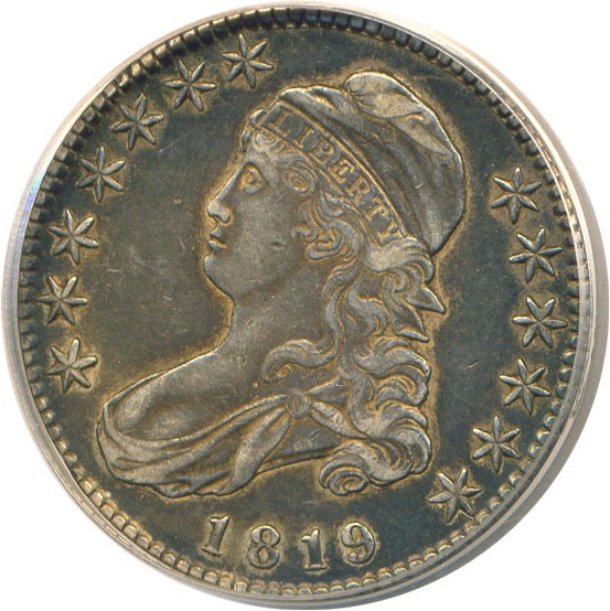 image for: 1819 50c  PCGS XF45