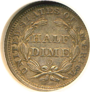 image for: 1859-O H10c NGC AU55