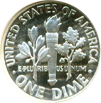 image for: 1955 10c  NGC Proof 68 Cameo