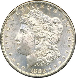image for: 1882-CC $1 GSA Hoard/NGC MS63