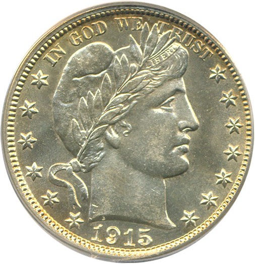 image for: 1915-S 50c  PCGS/CAC MS62