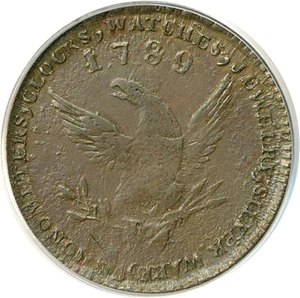 image for: 1789 Token Mott, Thick Pl Edge PCGS MS62