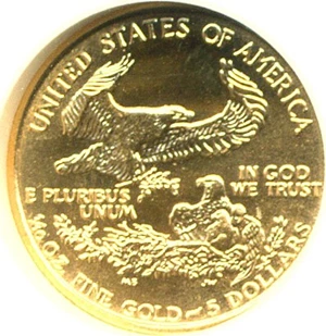 image for: 1994 $5 Gold Eagle NGC MS69