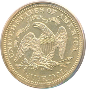 image for: 1871 25c PCGS Proof 64