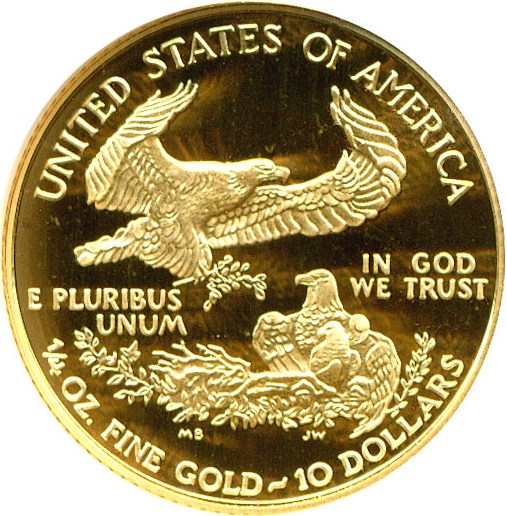 image for: 1999-W $10 Gold Eagle NGC Proof 69 UCameo