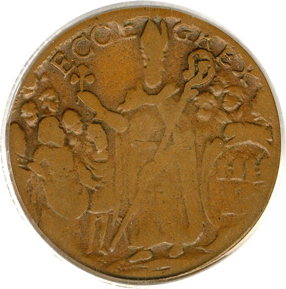 image for: St Patrick 1/2 P New Jersey PCGS VF20 BN