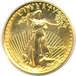 image for: 1990 $5 Gold Eagle PCGS MS69