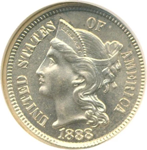 image for: 1888 3cN NGC Proof 65